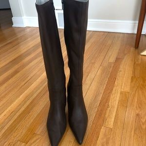 BP Brown Leather Knee High Boots